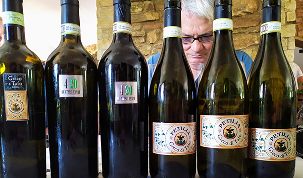 La batteria di Greco di Tufo