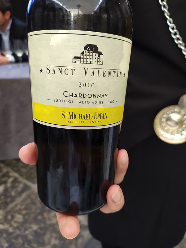 Alto Adige Chardonnay Sanct Valentin 2016 di Cantina Produttori San Michele Appiano