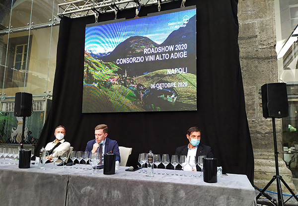 Da sinistra Andi Punter, Eros Teboni e Paul Tauferer