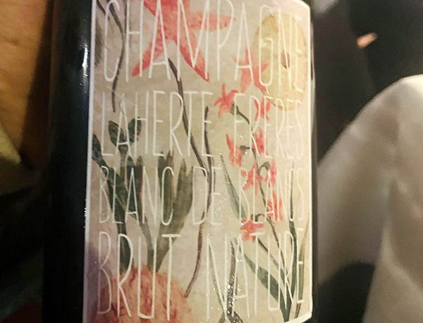 Champagne Brut Blanc de Blancs “Nature” Laherte Frères