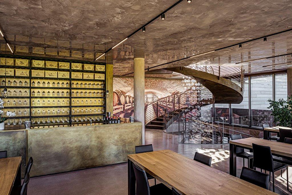 Interno sala degustazione