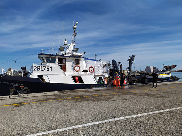 Lampara al porto di Giulianova