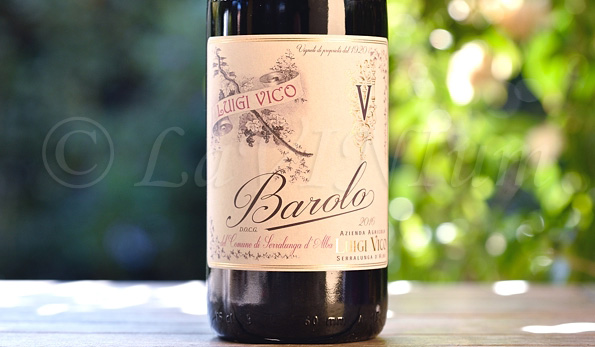Barolo del Comune di Serralunga d'Alba 2016 Luigi Vico