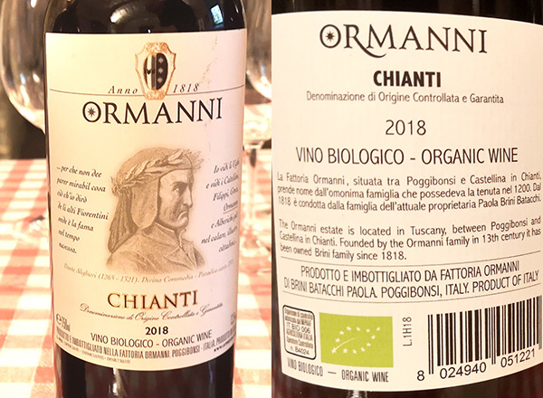 Chianti 2018 Ormanni