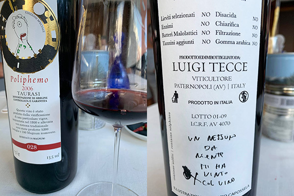 Taurasi Poliphemo 2006 Luigi Tecce
