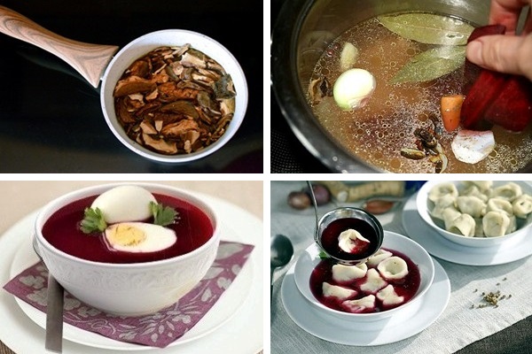 preparazione zuppa Barszcz