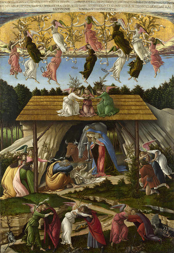 La Natività di Sandro Botticelli