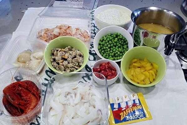 Ingredienti Paella