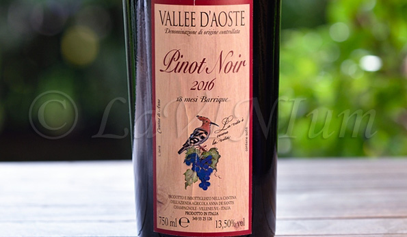 Vallée d’Aoste Pinot Noir 2016 Anna
