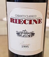 Chianti Classico Riserva 1995 Riecine