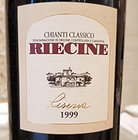Chianti Classico Riserva 1999 Riecine
