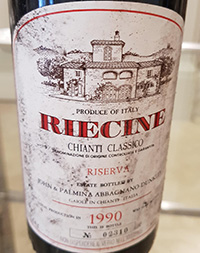 Chianti Classico Riserva 1990 Riecine