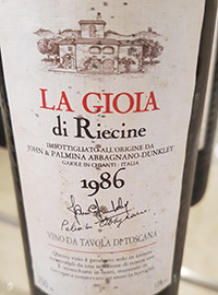 La Gioia 1986 Riecine