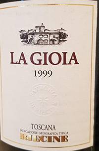 La Gioia 1999 Riecine