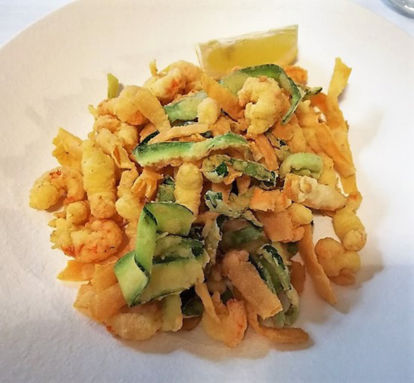 Frittura di gamberi