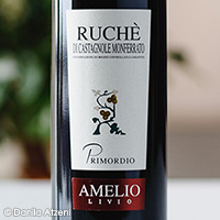Ruché di Castagnole Monferrato Primordio 2019 Amelio Livio