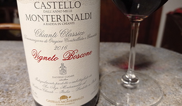 Chianti Classico Vigneto Boscone 2016 Castello Monterinaldi
