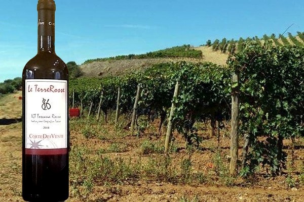Toscana Rosso IGT Le Terre Rosse 2018 Corte dei Venti