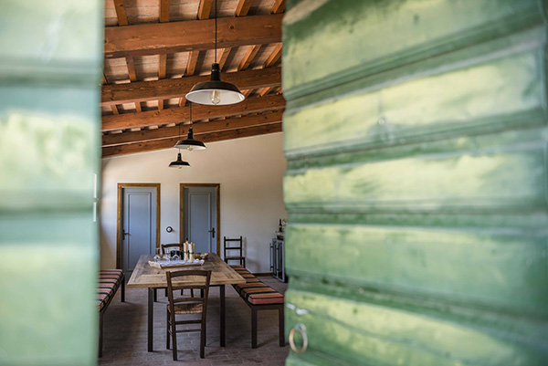 Fattoria La Leccia sala degustazione