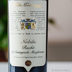 Ruché di Castagnole Monferrato Nobilis 2018 Tenuta Montemagno