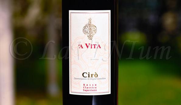 Cirò Rosso Classico Superiore 2013 'A Vita