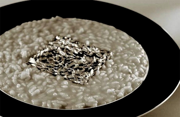 Riso oro e zafferano di Gualtiero Marchesi