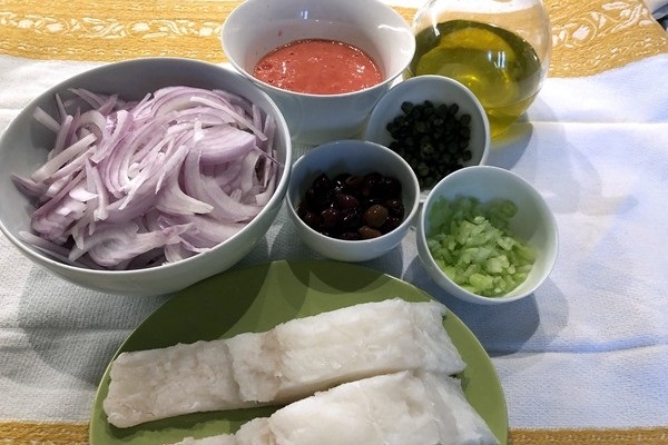 ingredienti per Merluzzo & cipolle