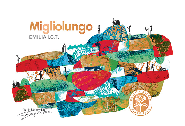 etichetta Lambrusco Migliolungo