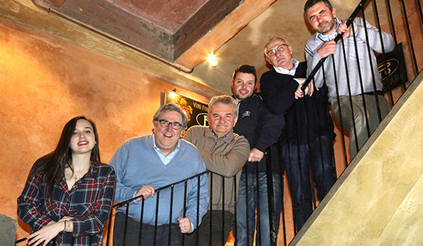 Pio Boffa e famiglia