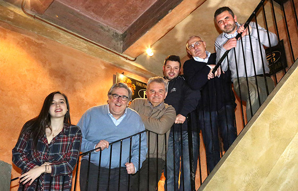 Pio Boffa e famiglia