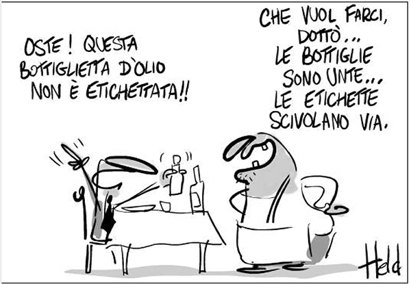 Vignetta sull'olio