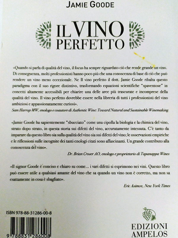 Il vino perfetto. Jamie Goode