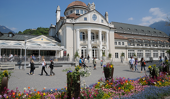Kurhaus, la sede dell'evento meranese