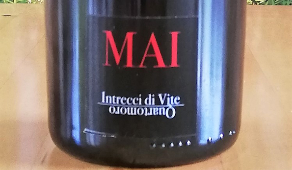 Intrecci di Vite Rosso MAI 2012 Quartomoro
