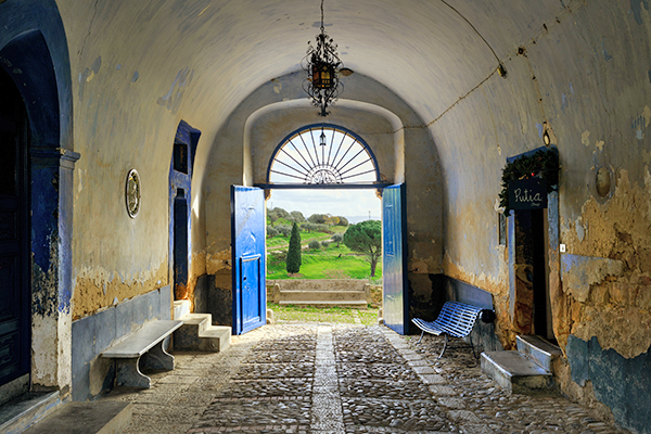 L'entrata a Regaleali. Foto Benedetto Tarantino