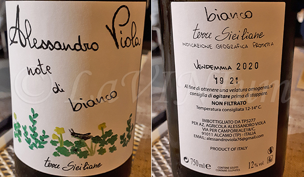 Note di Bianco 2020 Alessandro Viola