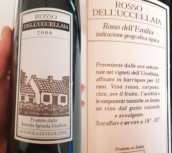 Rosso dell'Uccellaia 2006 - Azienda Biologica Uccellaia