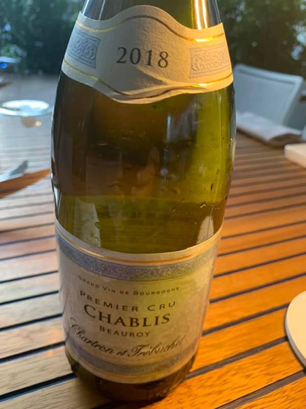 Chablis 1er Cru Beauroy 2018 Chartron et Trébuchet