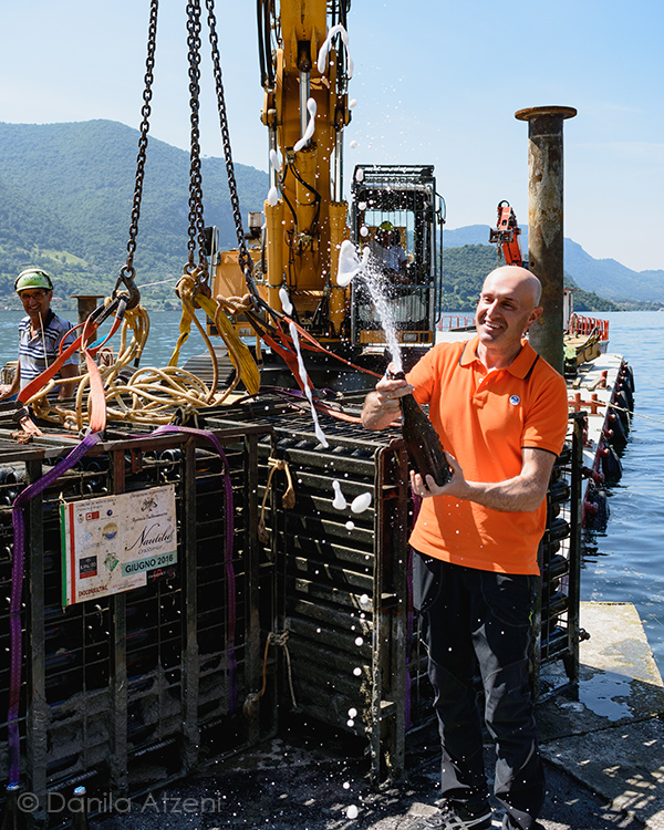 Alex Belingheri stappa il Nautilus