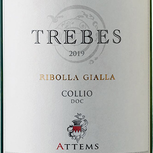 Collio Ribolla Gialla Trebes 2019 Attems