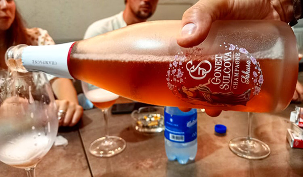 Champagne Gonet Sulcova Extra Brut Rosé