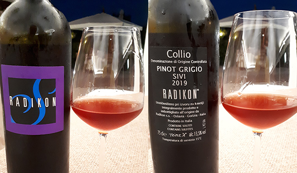 Collio Pinot Grigio Sivi 2019 Radikon