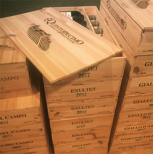 Cassette di vino Quintodecimo