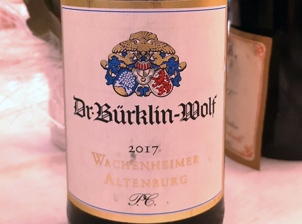 Riesling Trocken Wachenheimer Altemburg 2017 Dr.Bürklin-Wolf