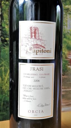 Orcia Frasi 2006 Capitoni