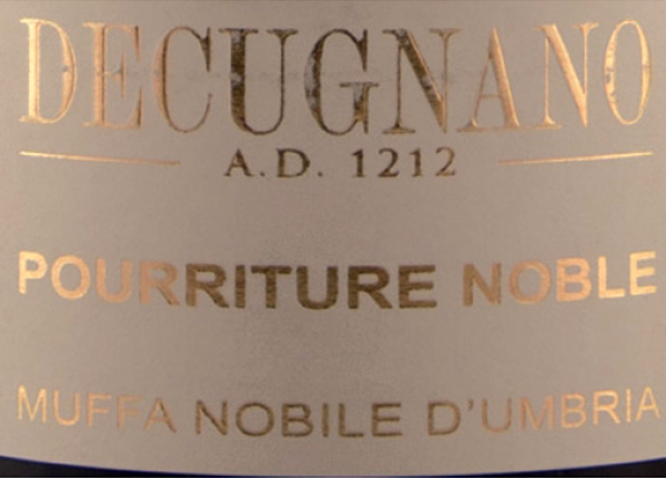 Orvieto Classico Muffa Nobile Pourriture Noble 2016