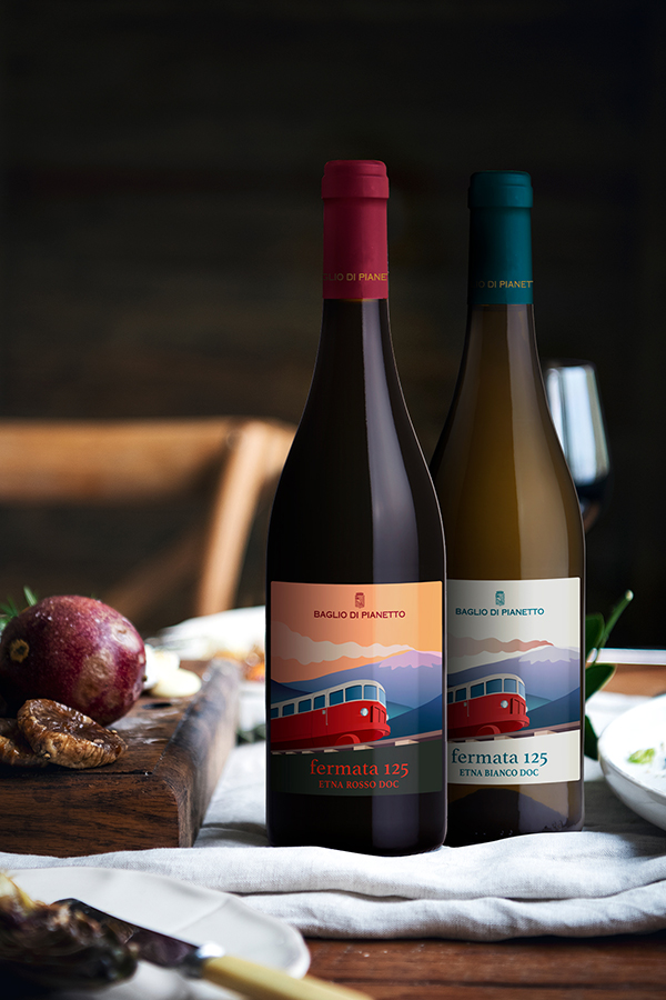 Fermata 125 Bianco e Rosso