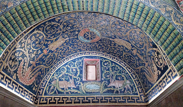 Interno Mausoleo di Galla Placidia