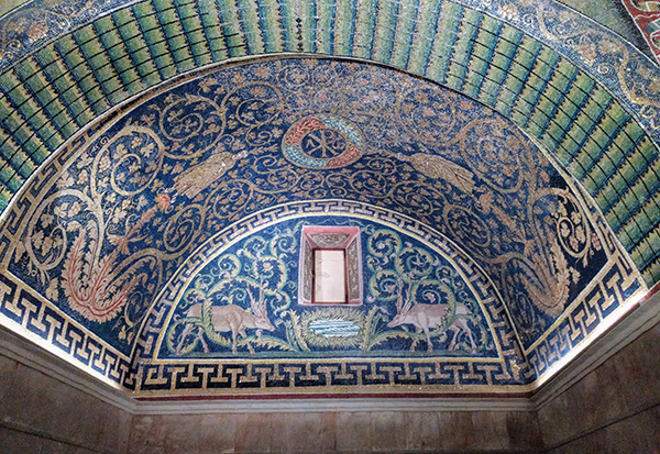 Interno Mausoleo di Galla Placidia