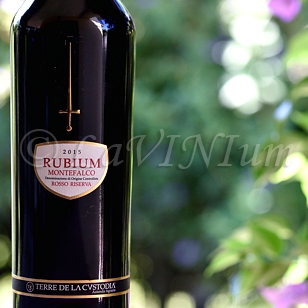 Montefalco Rosso Riserva Rubium 2015 Terre de La Custodia